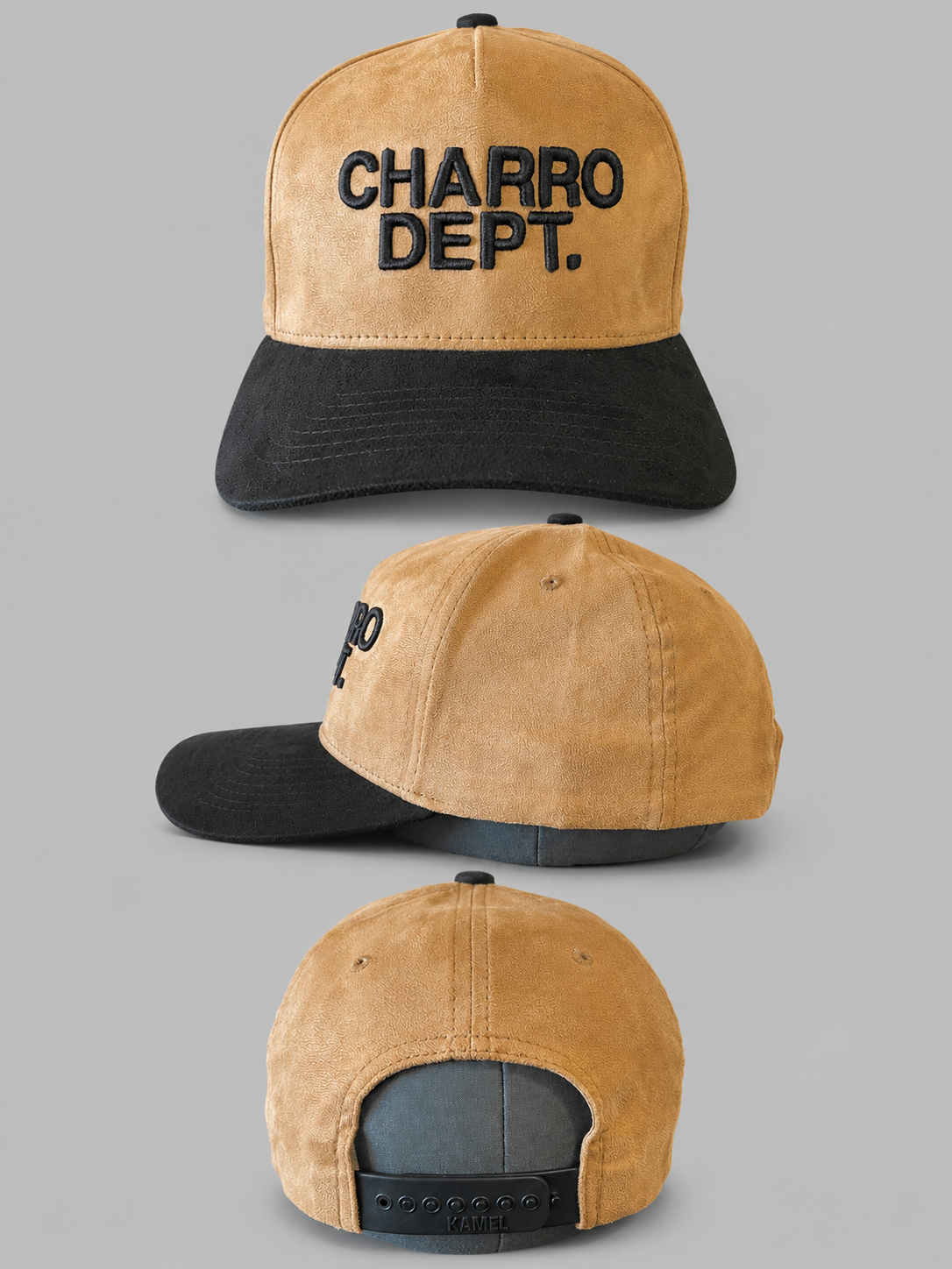 Tan/ Black Snapback