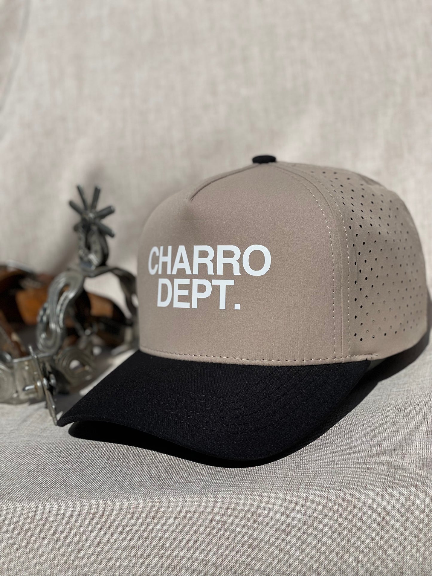 Cream Performance Snap Back