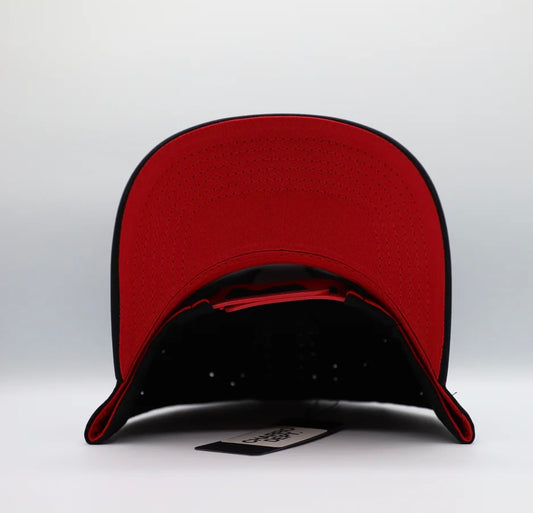 Red Bottom Performance Snap back