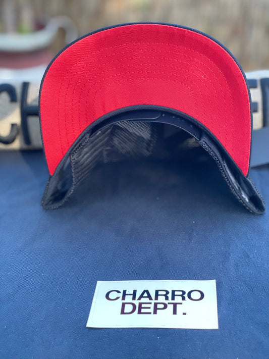 Black Red Bottom Trucker