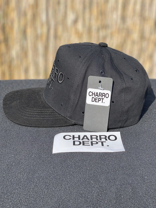 Black/Black Stone Snapback