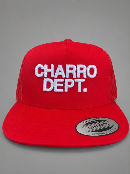 Red Trucker Snapback