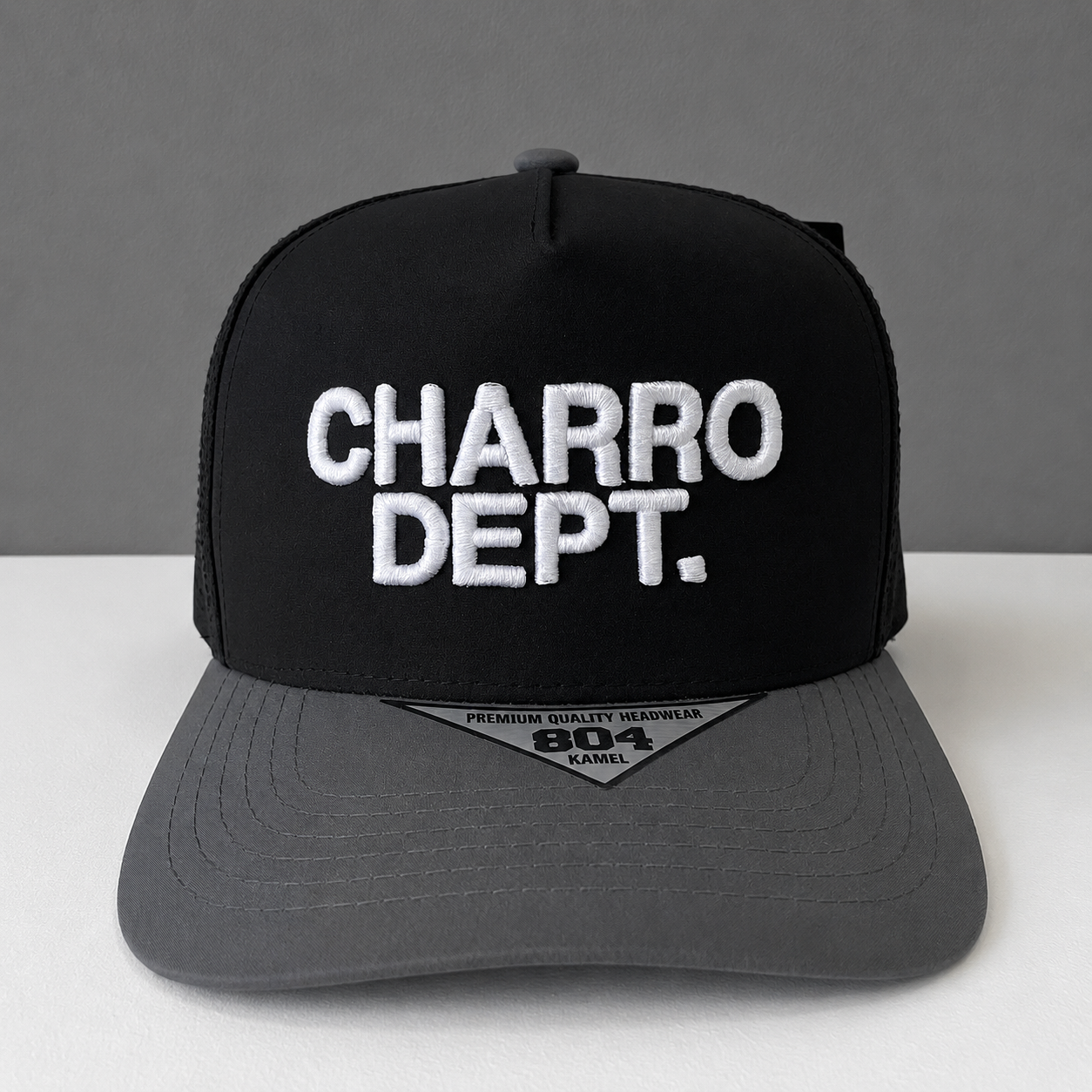 Black/Gray Performance Snapback