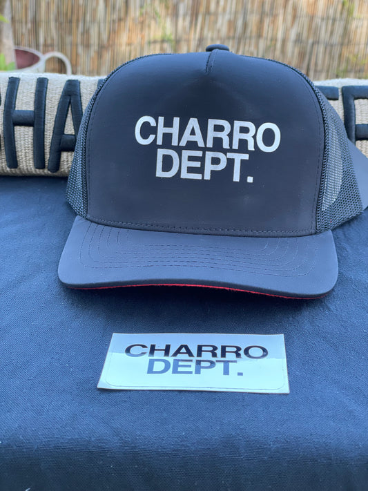 Black Red Bottom Trucker