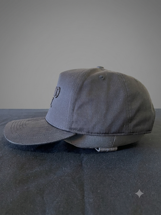 Black/Black Snapback